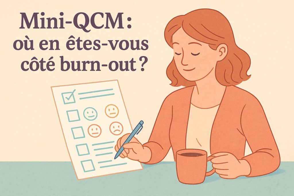 Burn‑out parental : reconnaître les signaux avant qu’il ne soit trop tard 6 QCM Burn-Out