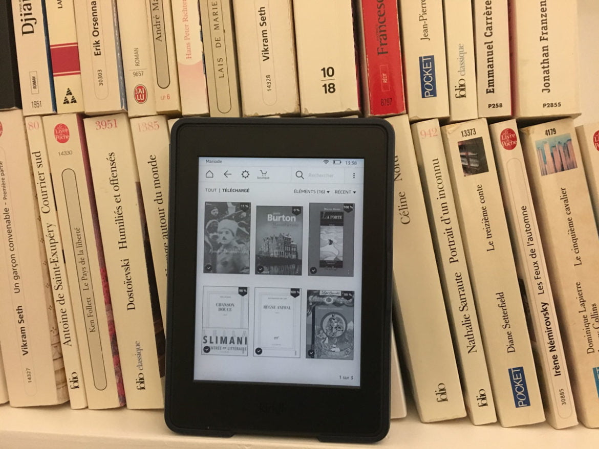 bibliothèque liseuse