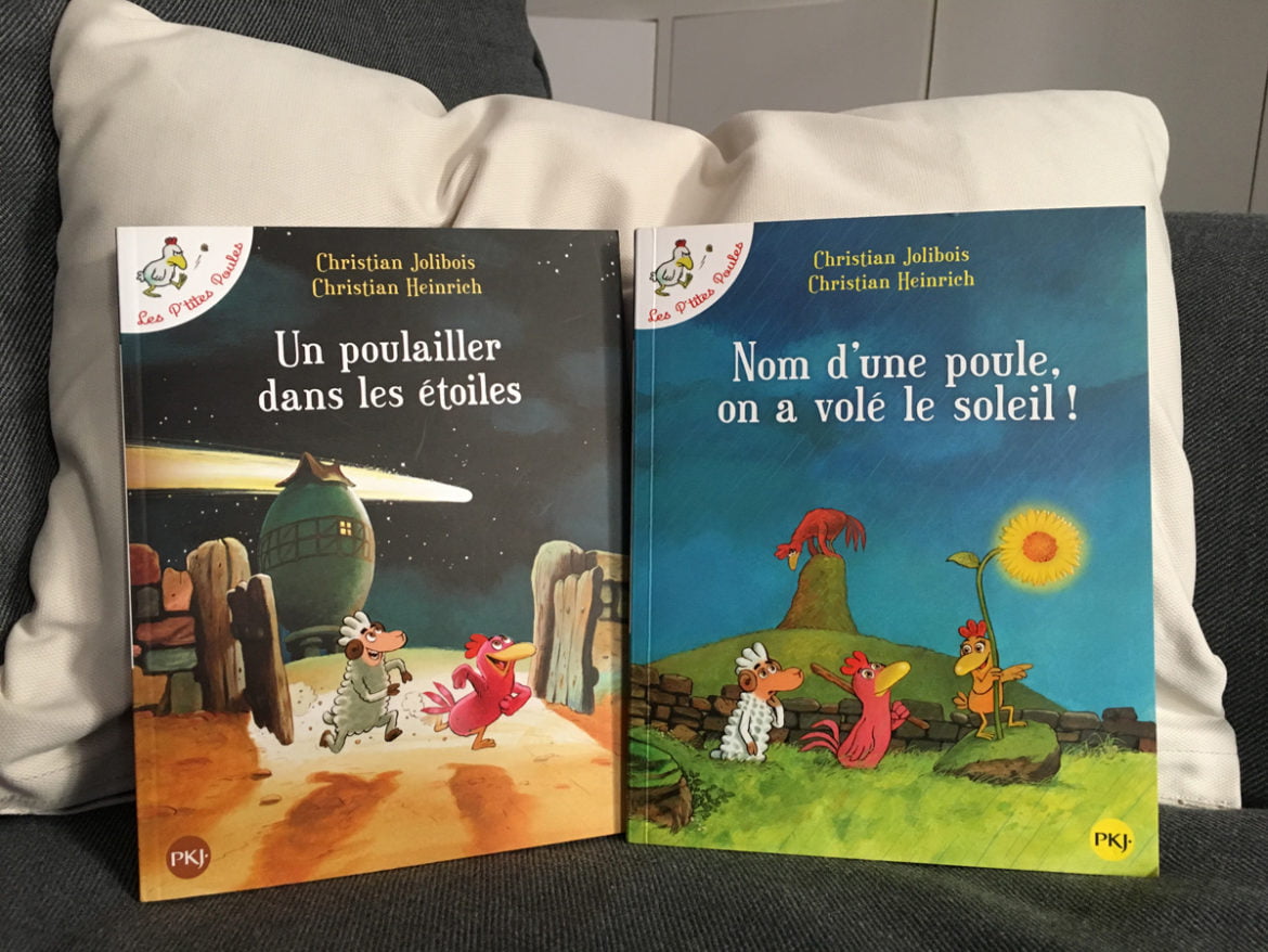 Les P'tites Poules livre pour enfants.