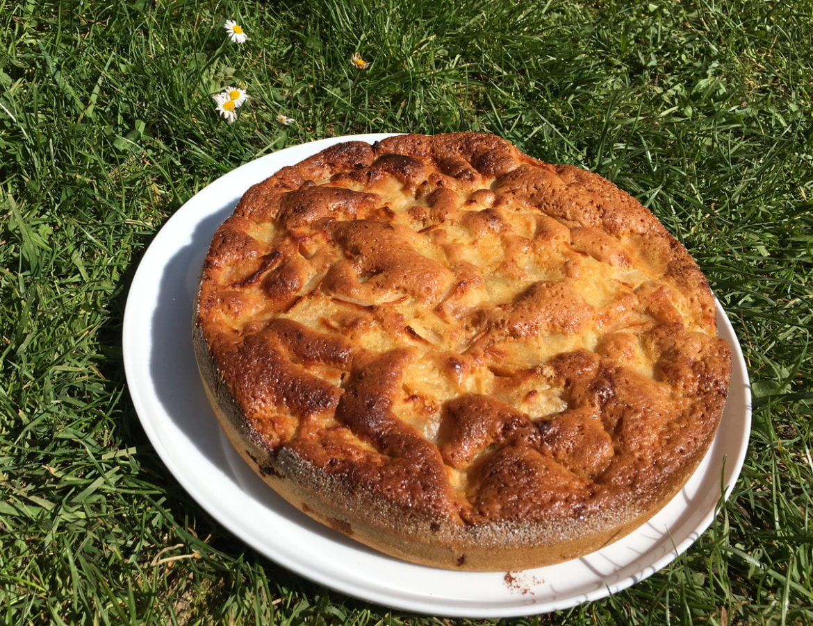 recette de gateau aux pommes