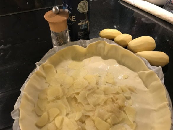 Préparation pour gâteau de pommes de terre