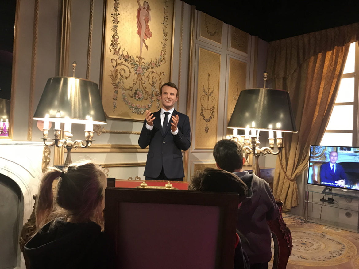 Macron au musée Grévin