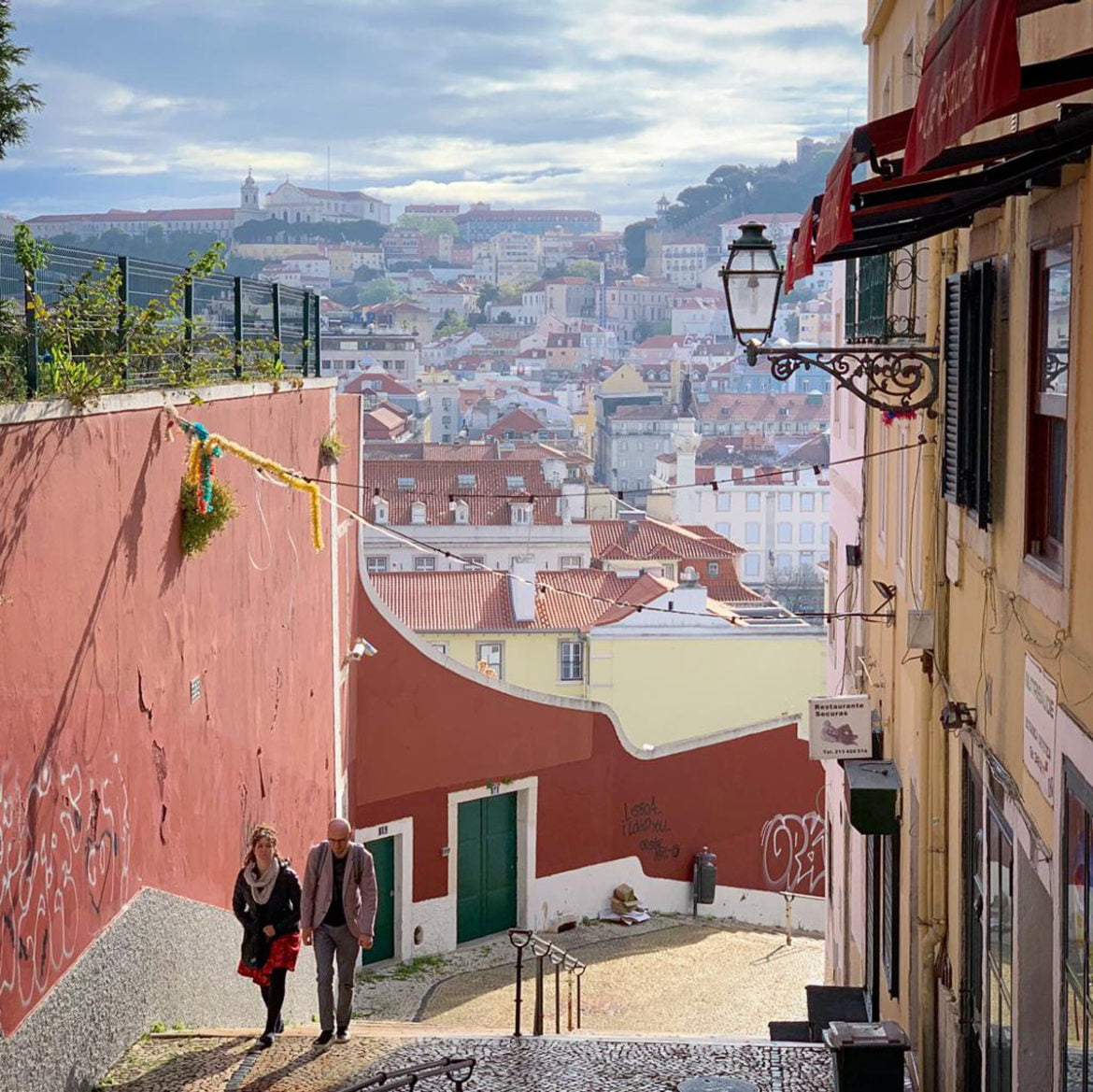 Les ruelles de Lisbonne