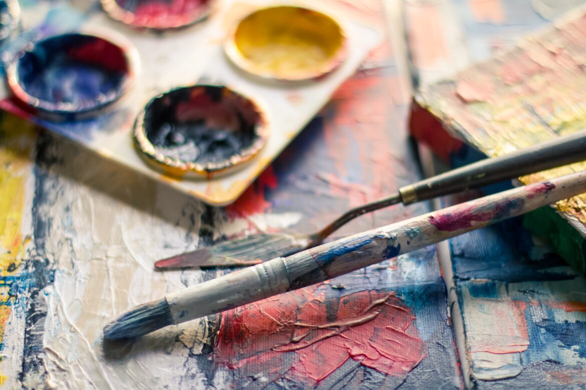 atelier peinture enfant