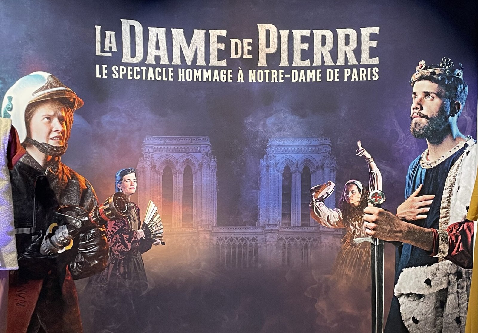 Le Spectacle La Dame De Pierre Un Hommage à Notre Dame 
