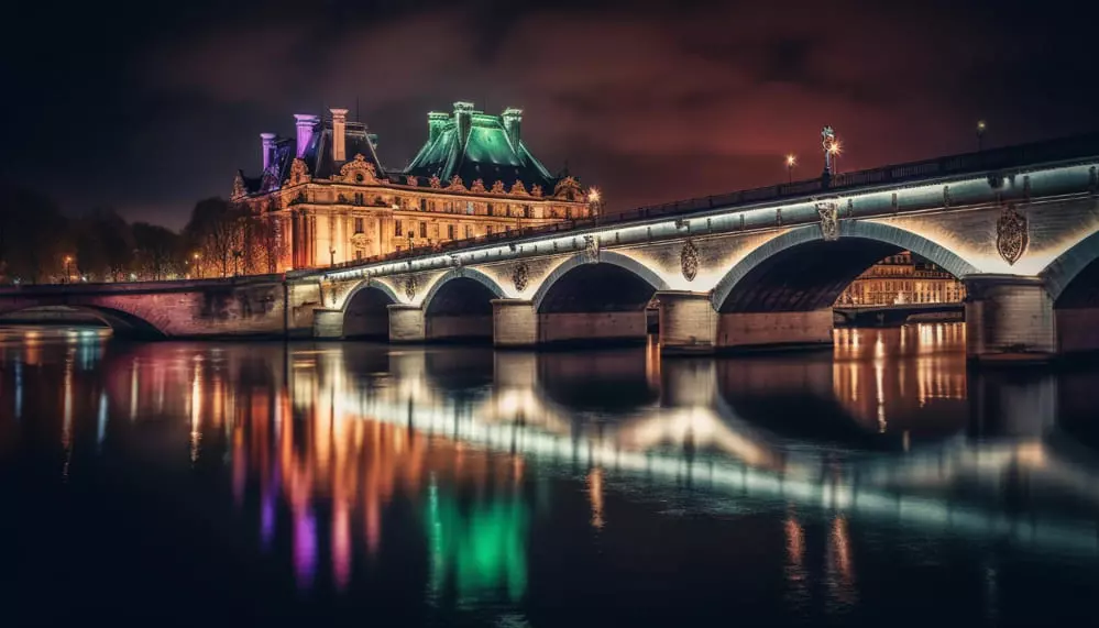Paris, la ville lumière, illumine ses quais de Seine et ses ponts