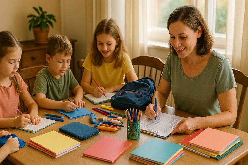 Rentrée de classes  : mon plan anti-panique de maman de 4 enfants